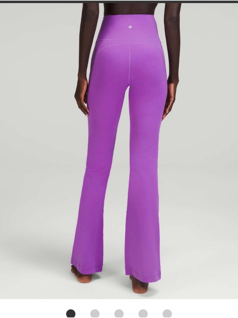 Lululemon Groove Super-High-Rise Flared Pant *Nulu - Color Moonlit Magenta